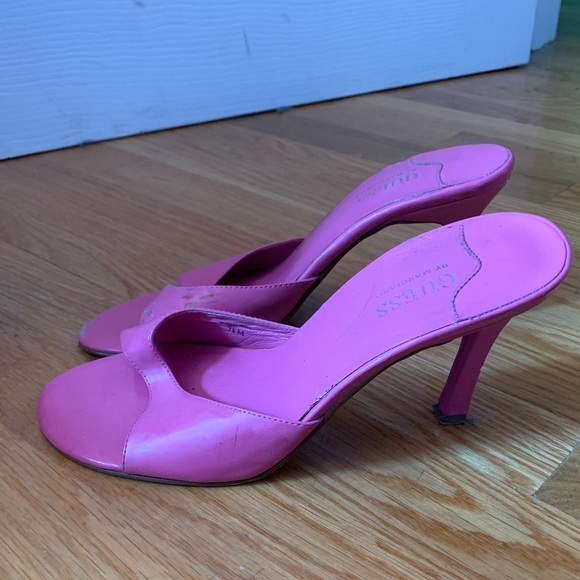 Vintage Guess Pink Heels - Picture 1 of 3